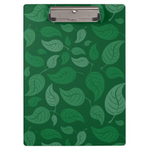 Green leaves clipboard