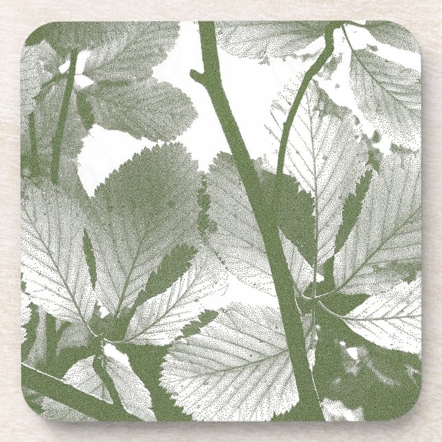 GREEN LEAVES COASTER (Front)