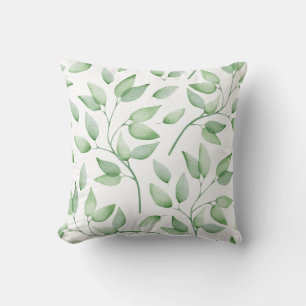 Green Leaves Cushion