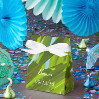 Green Leaves, Sunlight and Blue Sky Favour Box