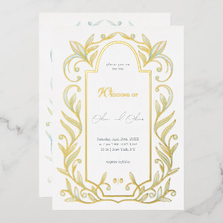 Green Leaves Wedding