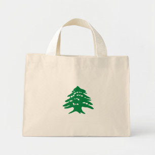 Green Lebanon Cedar Mini Tote Bag
