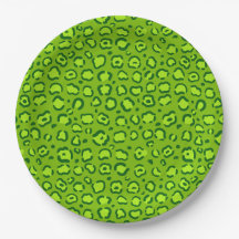 Green Leopard Print