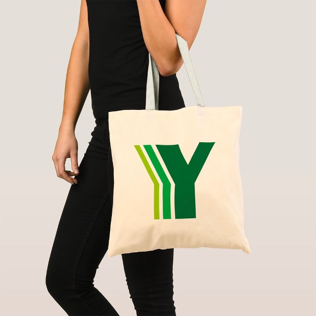 Green Letter Y Tote Bag (Creator Uploaded)