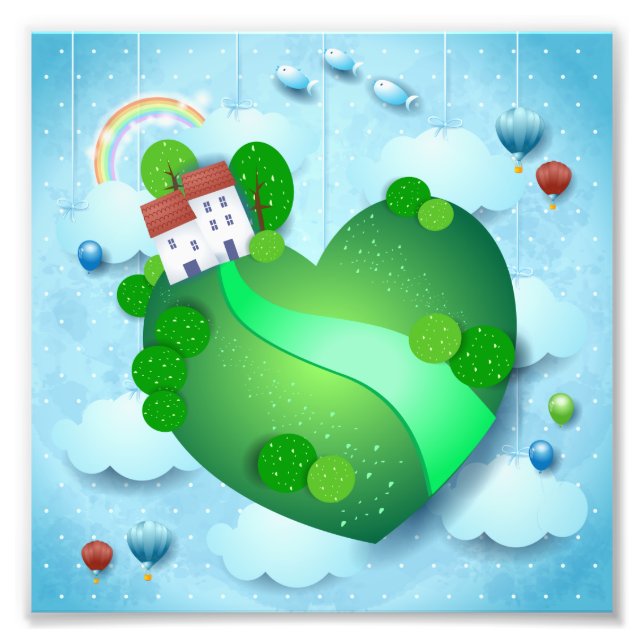 Green Life  Photo Print (Front)