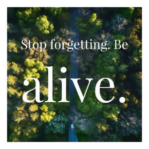 Green Life Photo Print