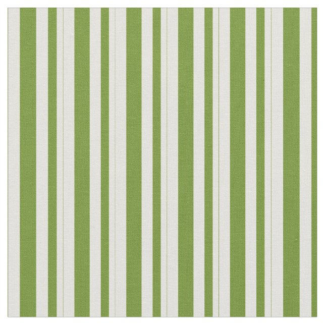 Green & Light Yellow Coloured Pattern Fabric (Close Up)
