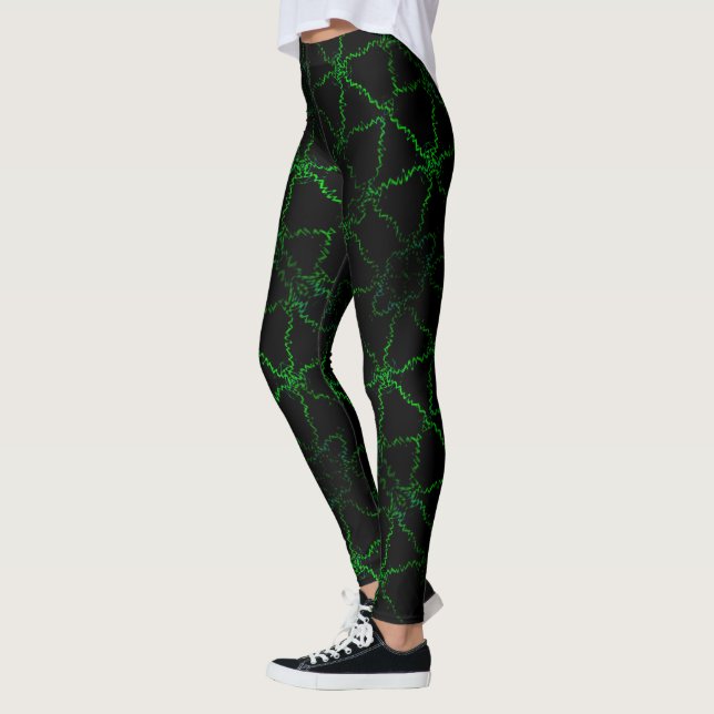 green lightening leggings (Left)