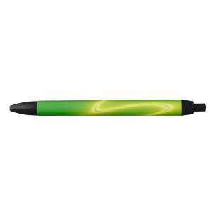 Green Lightning Black Ink Pen