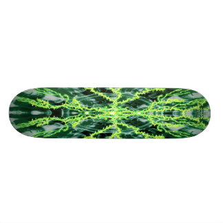 GREEN LIGHTNING SKATEBOARD