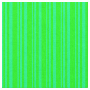 Green & Lime Lines Fabric