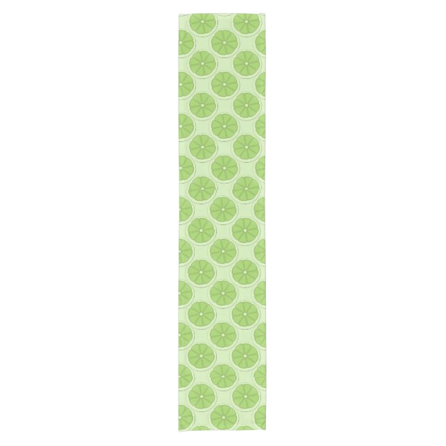 Green Limes design table runner Home Decor (Front)