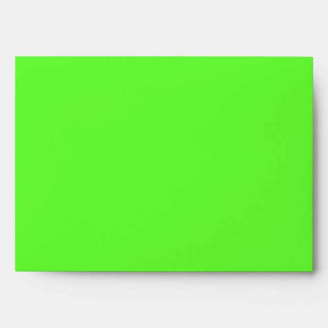 Green Lined with Black and White Stripes Envelopes (Front)