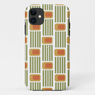 Green Lines and Boxes  Case-Mate iPhone Case