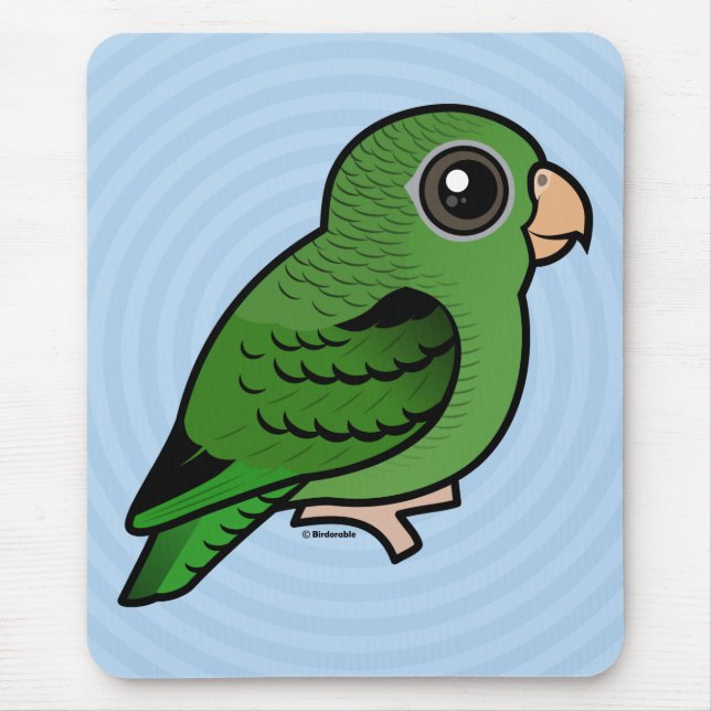 Green Linnie Mouse Pad (Front)