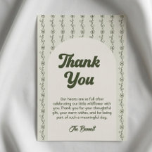 Green Little Wildflower Baby Shower
