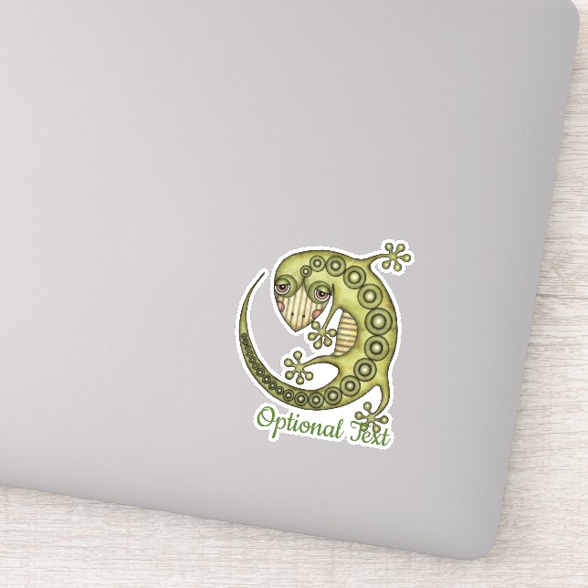 Green Lizard (Detail)