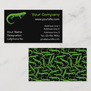 Green Lizard Business Card