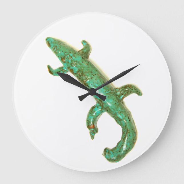 green lizard clock (Front)