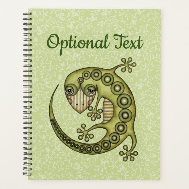 Green Lizard Planner (Front)