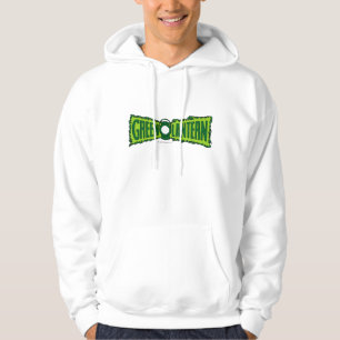 Green Logo Flames Hoodie