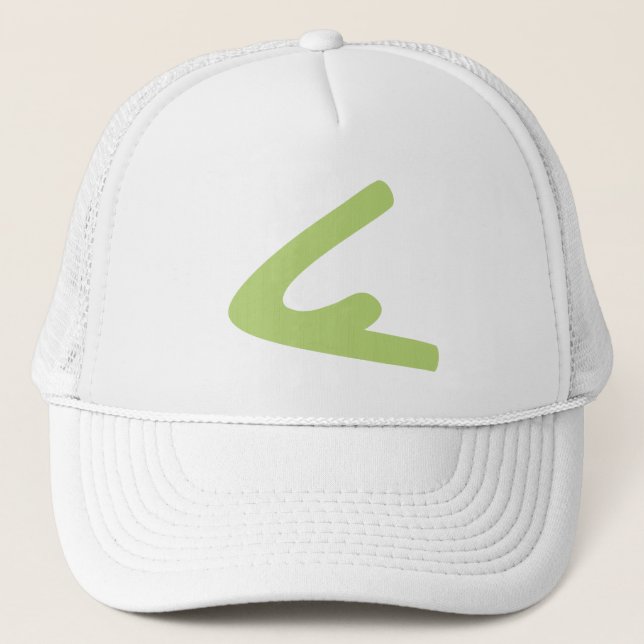 Green Logo Trucker Hat (Front)
