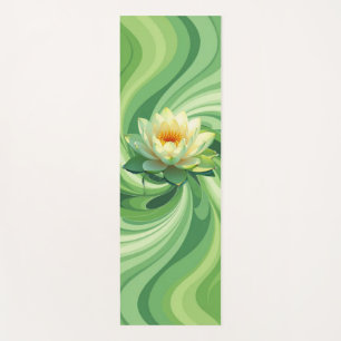 Green Lotus Yoga Mat