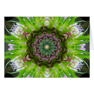 Green Love Flower Mandala