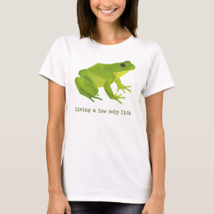 Green Low Poly Life Frog Women's T-Shirt