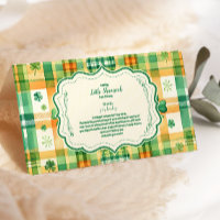 Green Lucky Little Shamrock Books for Baby