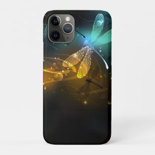 Green luminous dragonfly flight Case-Mate iPhone case