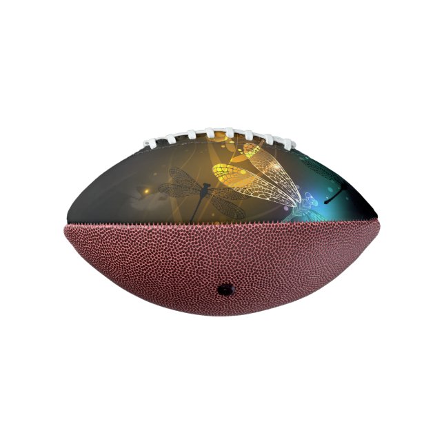 Green luminous dragonfly flight football (Rotated 270)