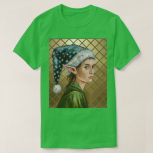 Green Luxe Elf Christmas T-Shirt