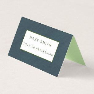 Green Luxury Business Card