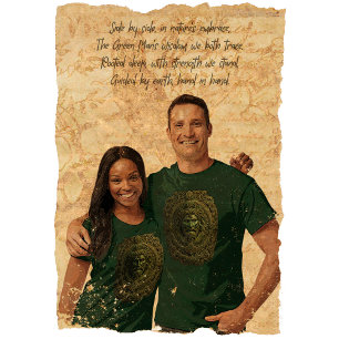 Green Majesty: Green Man  T-Shirt