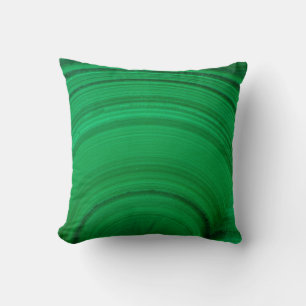 Green Malachite Close-Up Cushion