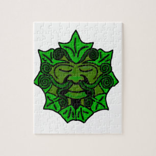 Green Man Jigsaw Puzzle