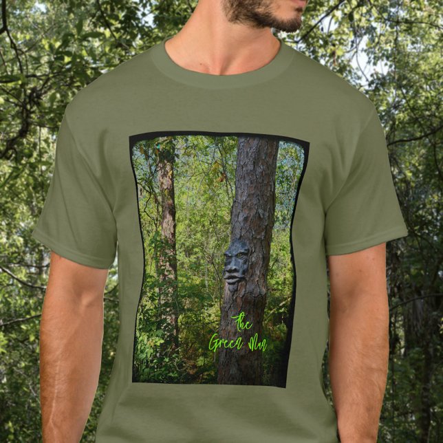 Green Man Mystical Forest T-Shirt (Creator Uploaded)