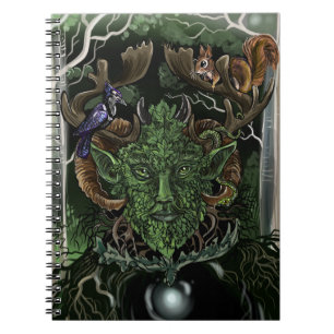 Green Man~ notebook