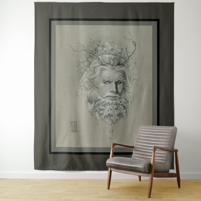 Green Man Tapestry (In Situ)