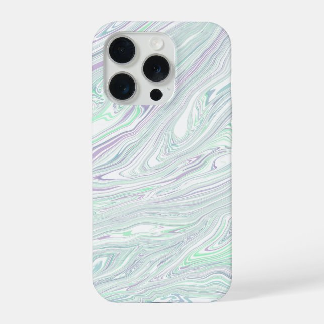Green Marble Fusion Phone Case (Back)
