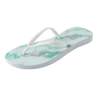 green marble jandals
