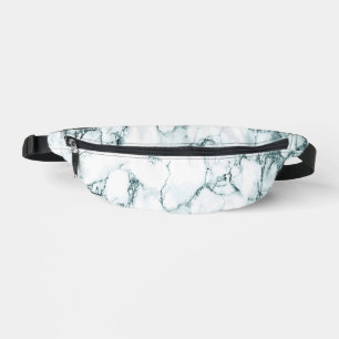 Green Marble Look Bum Bags