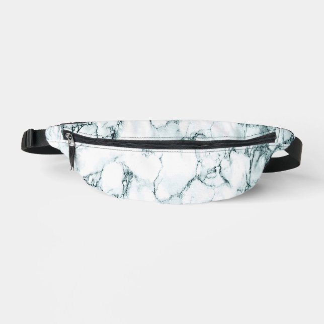 Green Marble Look Bum Bags (Front)