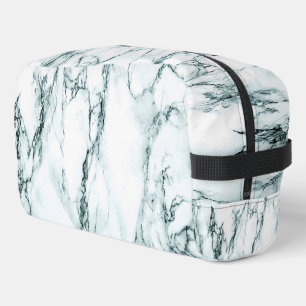 Green Marble Look Dopp Kit