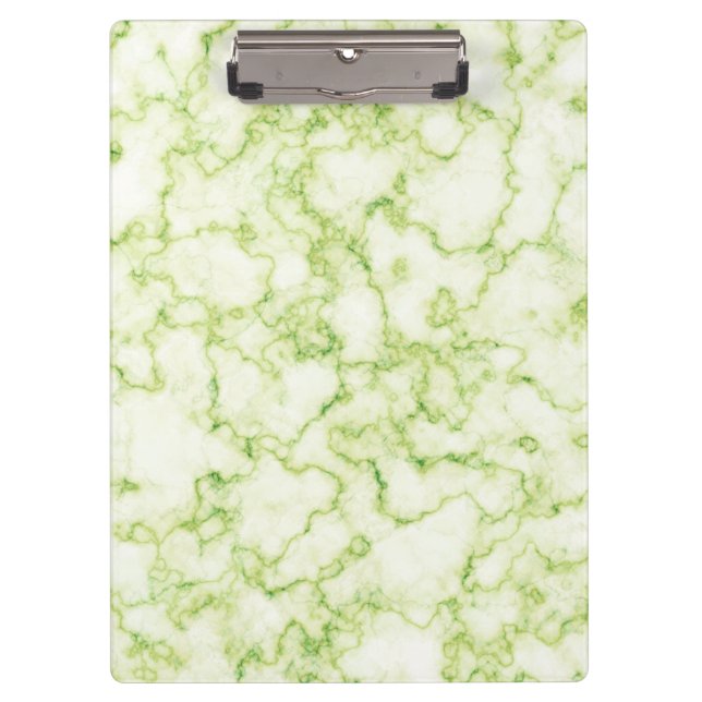 Green Marble Pattern Clipboard (Front)