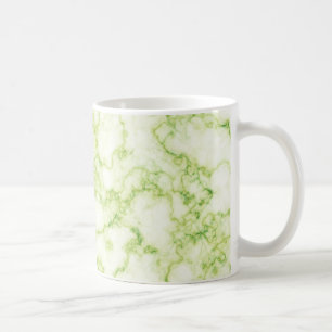Green Marble Pattern Coffee Mug