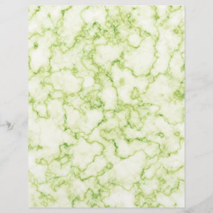Green Marble Pattern Flyer