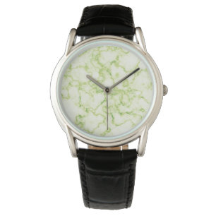 Green Marble Pattern Watch