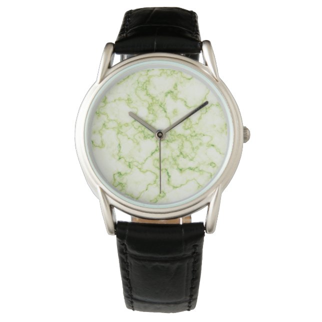 Green Marble Pattern Watch (Front)